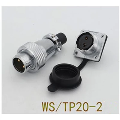 WS20-2F 1 комплект WS20 авиационным соединителем 2/3/4/5/6/7/9/12 штепселный Разъем гнездо мужской и женский авиации круговой Мощность Кабельный разъем - Цвет: WS20-2F