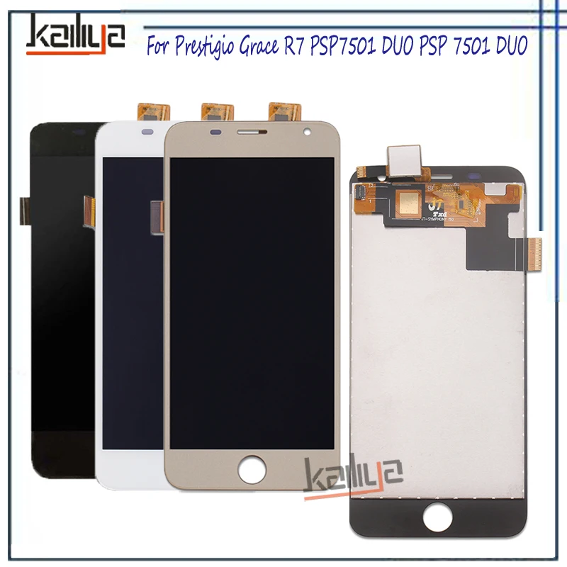 Для Prestigio Grace R7 psp 7501DUO 7501 DUO ЖК дисплей + 5 0 дюймовый кодирующий преобразователь