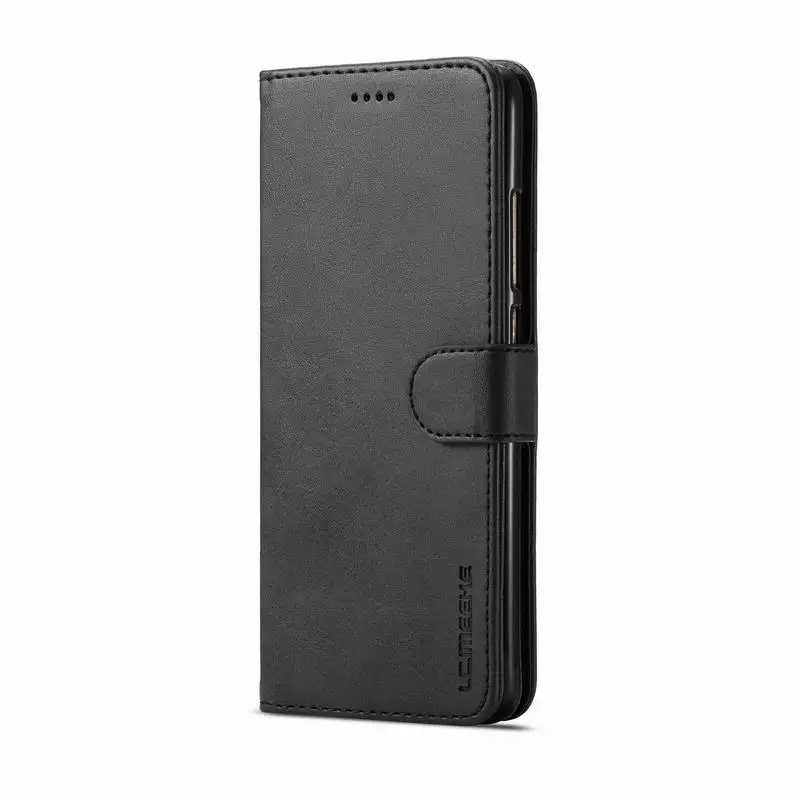 Black Чехол s для Xiaomi Redmi Note 5 Pro, чехол, роскошный Магнитный Флип, винтажный кошелек, кожаный чехол для телефона, чехол для Xiaomi Redmi Note5 - Цвет: Black