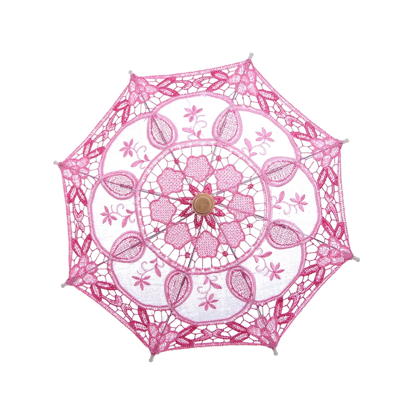 Лидер продаж китайский традиционный стиль бумажный зонт вышитый кружевной для
