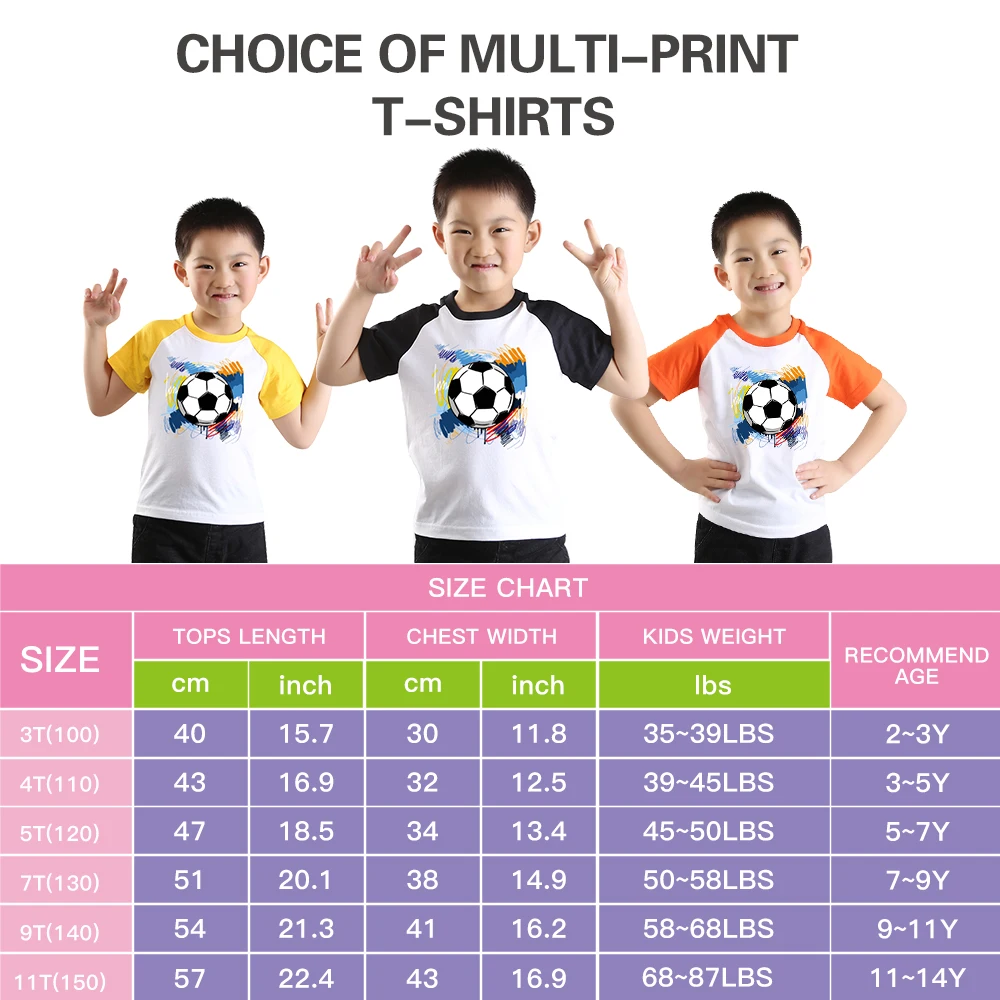 От 2 до 14 лет Детская футболка с футбольным принтом для мальчиков детская модная