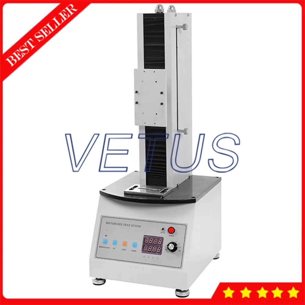 

500N/700mm Force Load Test Platform Station with Electric Single Column Vertical Test Stand without force gauge AEL-500N-700mm