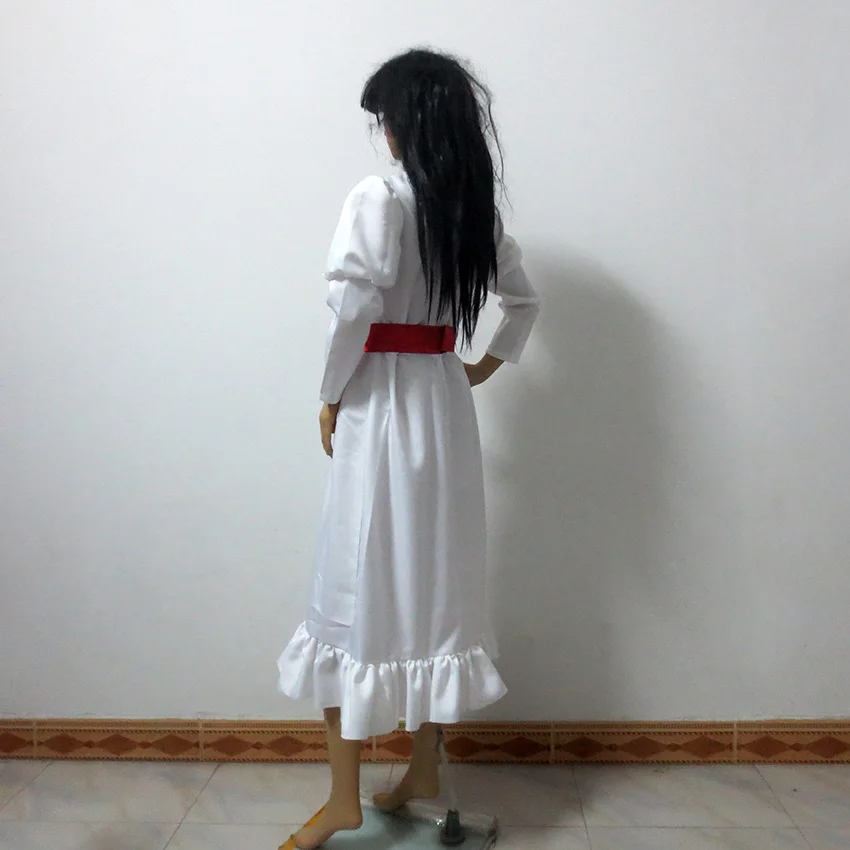 Белое платье с длинным рукавом Annabelle из фильма длинная юбка униформа для