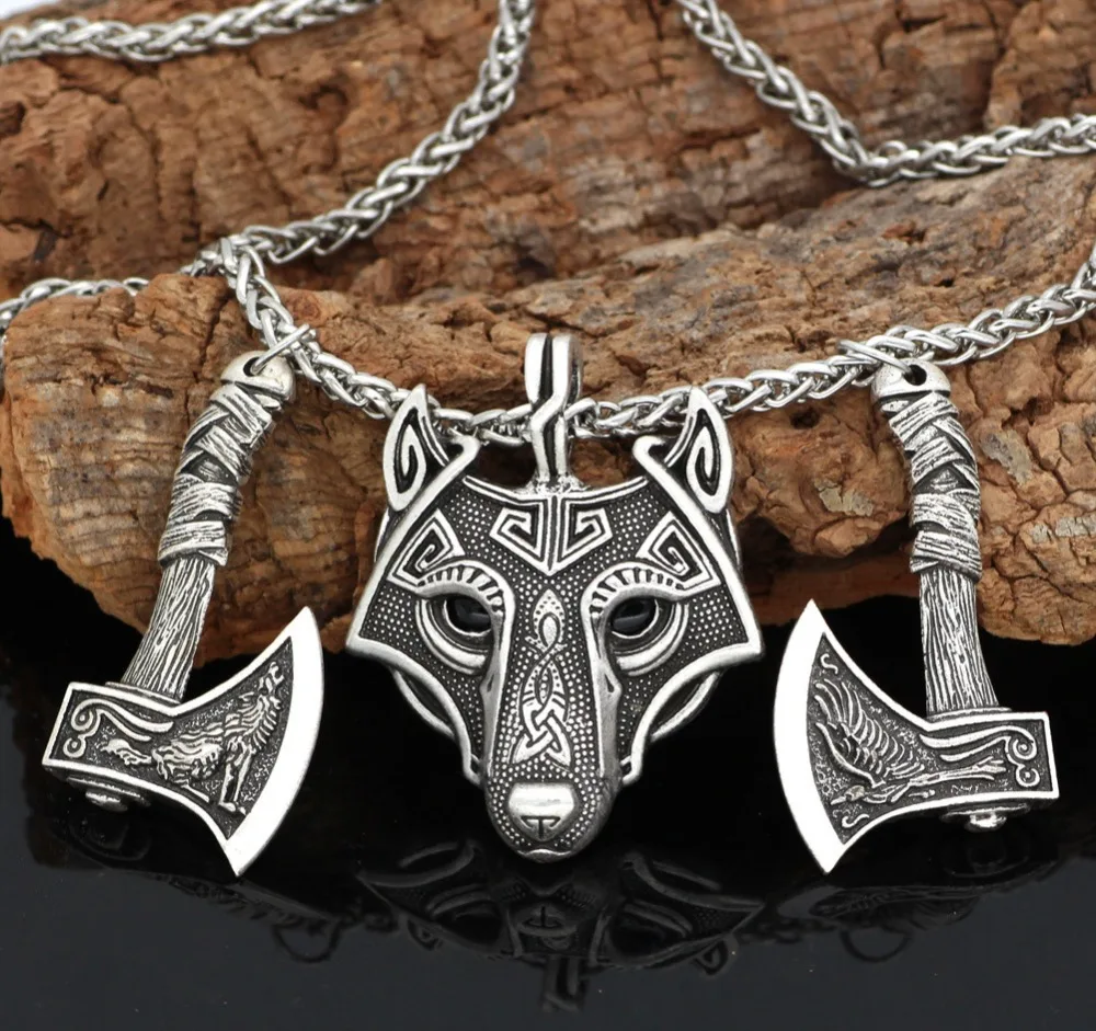 Ностальгия Teen Wolf Witchcraft колье с кулоном в стиле викингов средневековая славянская