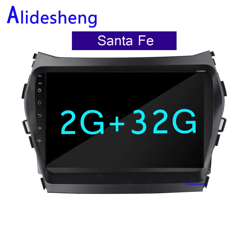 2din 2.5D Android 8,1 автомобильный DVD мультимедийный плеер для hyundai IX45 Santa fe 2013 автомобильный Радио gps навигация - Цвет: 2G