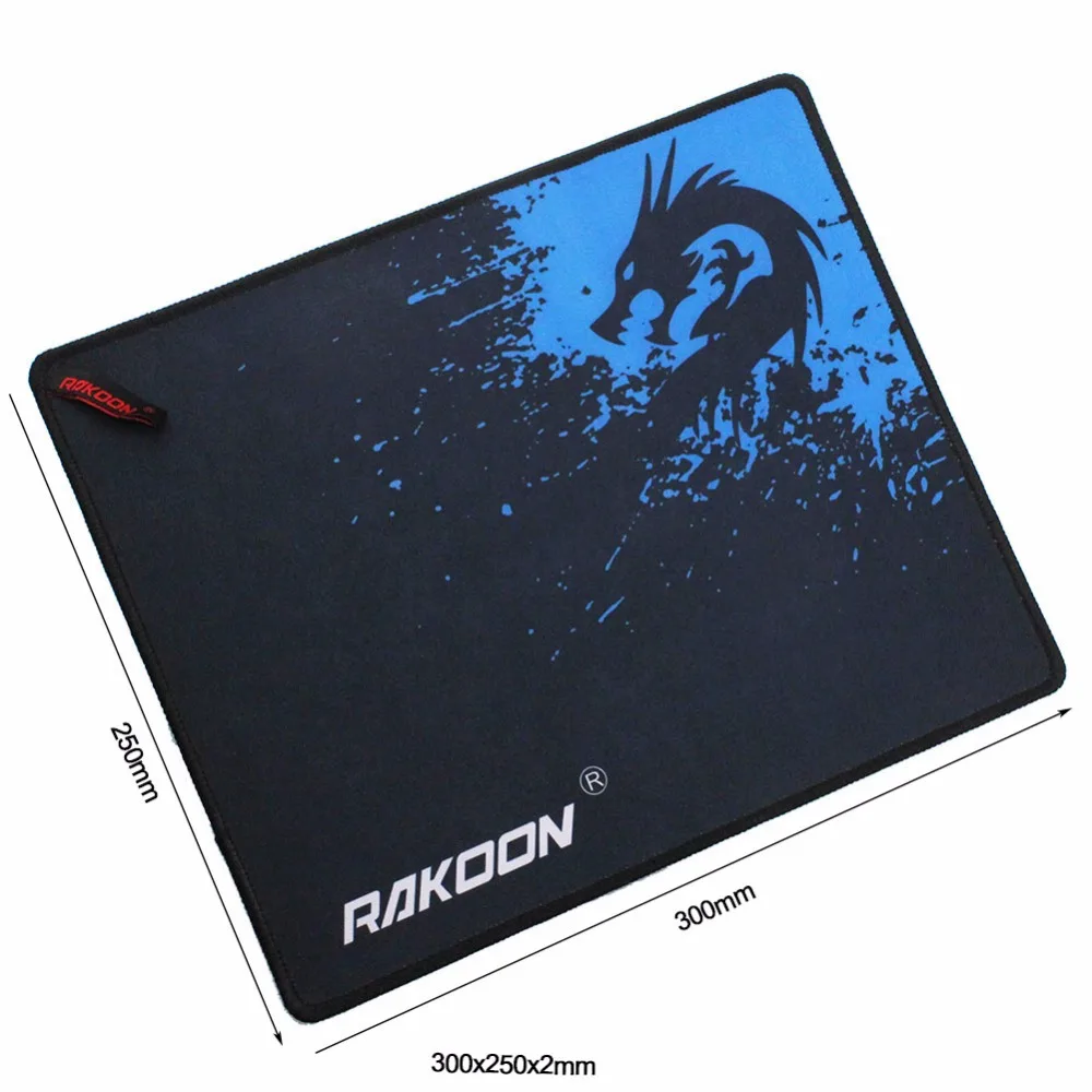 Игровой коврик для мыши 300x250x2 мм клавиатуры с скоростью/управлением игровой