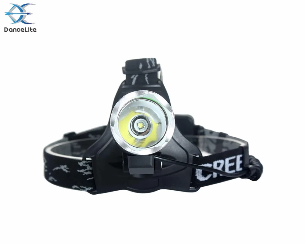 DanceLite DHA4 Classics 2000Lm XM-L T6 3Mode LED Camping Headlamps Fishing Head Lamp (2x18650) | Светодиодная подсветка