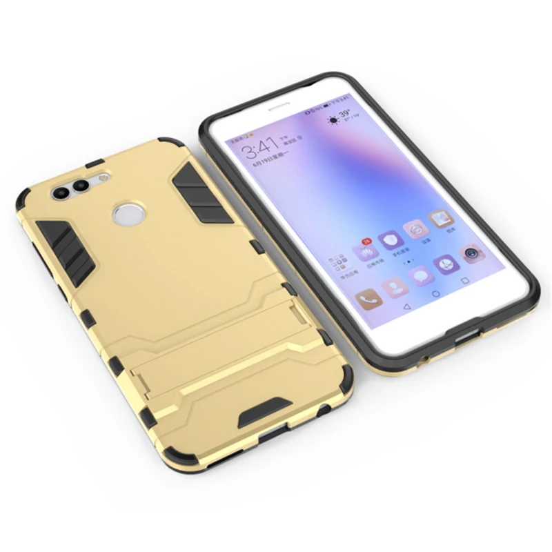 Для Huawei Nova 2 Чехол Подставки стенд держатель телефона Корпус Coque для плюс сзади Cove
