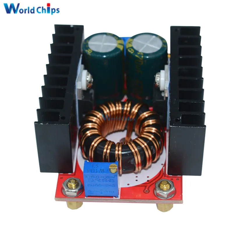 Повышающий Модуль источника питания 10-32 В преобразователь напряжения до 35-60 в 120