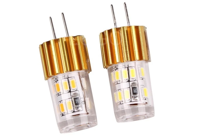 

NEW G4 24 SMD 3014 LED Bulb Light DC 12V Crystal Chandelier Lamp RV Marine Boat LED Bulb Lamps White/Warm White