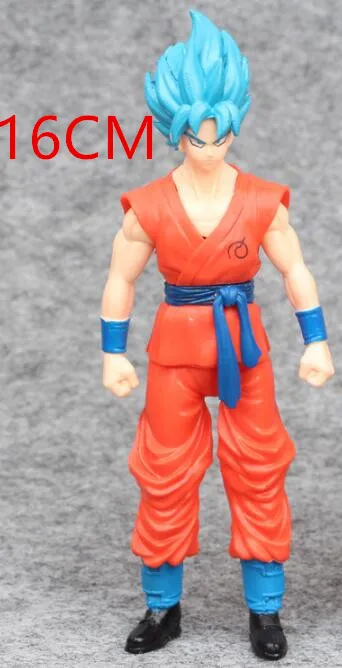 P 16CM 12 см Dragon Ball Z фигурка Сон Гоку криллин Мастер Роши фигурка игрушки ПВХ Модель Кукла автомобиль качели Коллекционная модель игрушки - Цвет: P 16CM