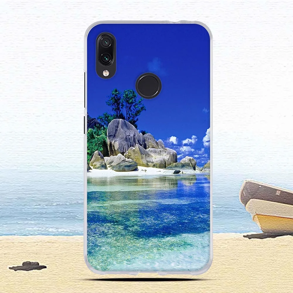 Силиконовый чехол для Xiaomi Redmi Note 7, чехол 6," с милым цветочным принтом, чехол для телефона s для Xiomi Redmi note 7 pro, fundas Coque