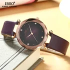 Бренд IBSO, роскошные женские наручные часы, кожаный ремешок, Montre Femme, модные женские кварцевые часы для женщин, Часы Relogio Feminino