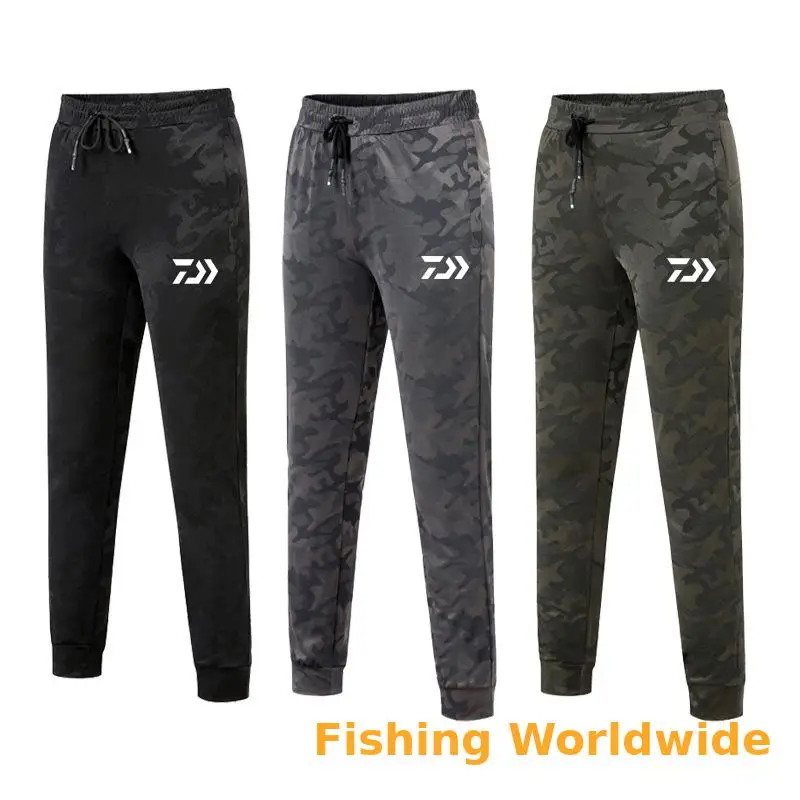 

Новые рыболовные штаны DAIWA, Мужская быстросохнущая дышащая камуфляжная эластичная одежда для рыбалки, уличная спортивная одежда DAWA, Мужска...