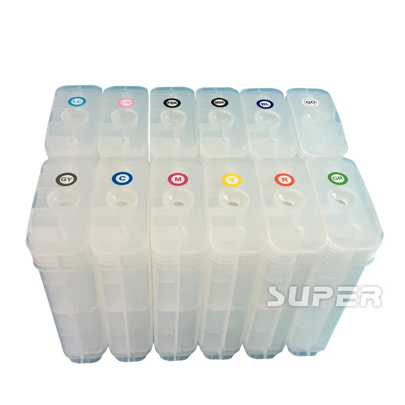 Ink cartridges refills for HP70 empty HP Z3100 Printer with ARC chips that shows ink level on the printer | Компьютеры и офис