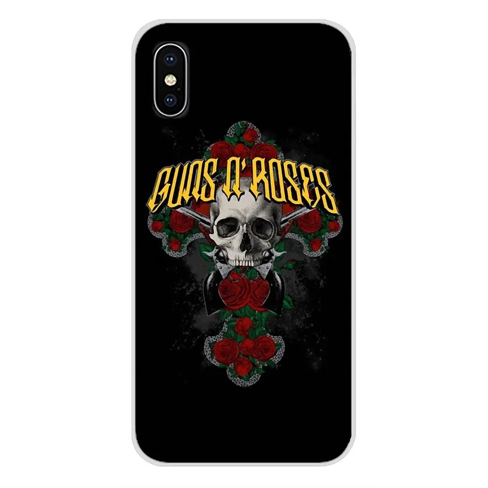 Для Samsung Galaxy A3 A5 A7 J1 J2 J3 J5 J7 2015 2016 2017 мобильный чехол пистолеты N Roses аксессуары чехлы