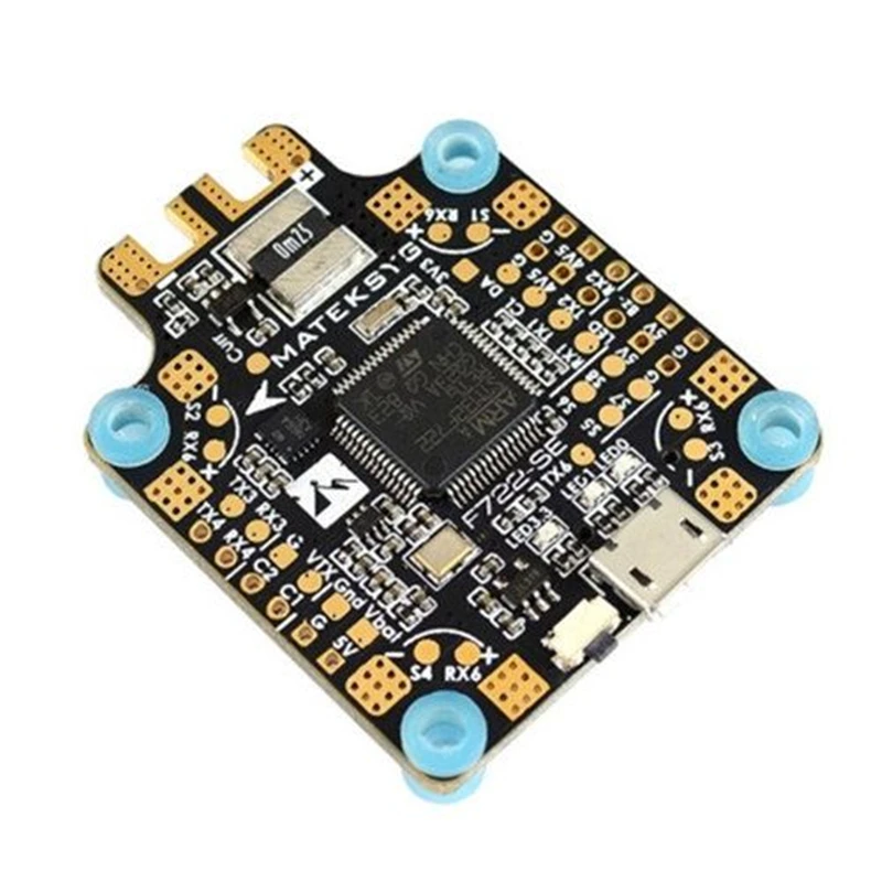 Новая система управления полетом Matek F722-SE F7 Dual Gryo датчик тока AIO OSD BEC для