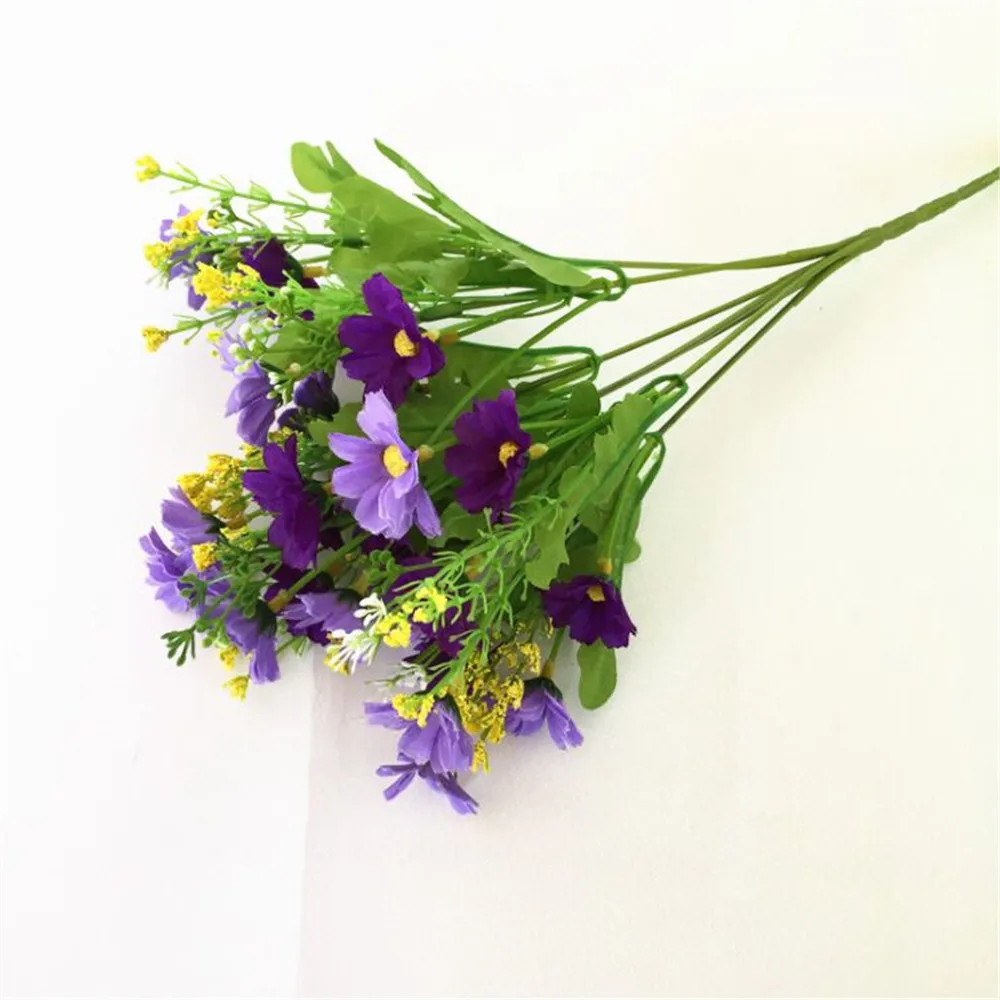 Лидер продаж 1 шт. 30 см ромашки искусственные листья растений реалистичное