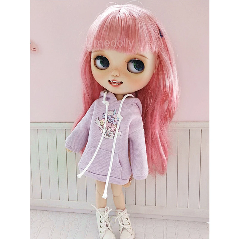 1 шт. высококачественные наряды для кукол Neoblythe легкая Толстовка Blyth Licca Azone 1/6