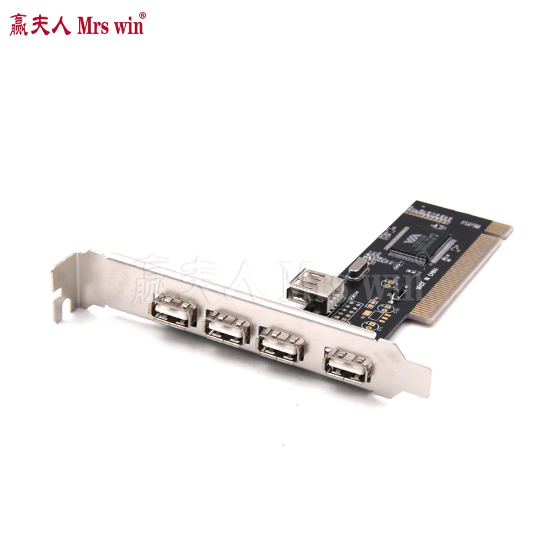 PCI USB 2 0 контроллер карта 4 порта 480 Мбит/с высокоскоростной адаптер|pci card|pci controllercard