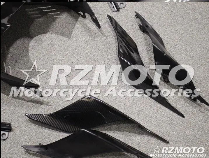 Углеродное волокно лакированный мотоцикл обтекатель части для YAMAHA YZF R6 2017 2018 все