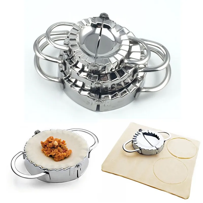 Пресс форма для пельменей из нержавеющей стали 12/10/8 см|dumpling mould|jiaozi makerravioli moulds |