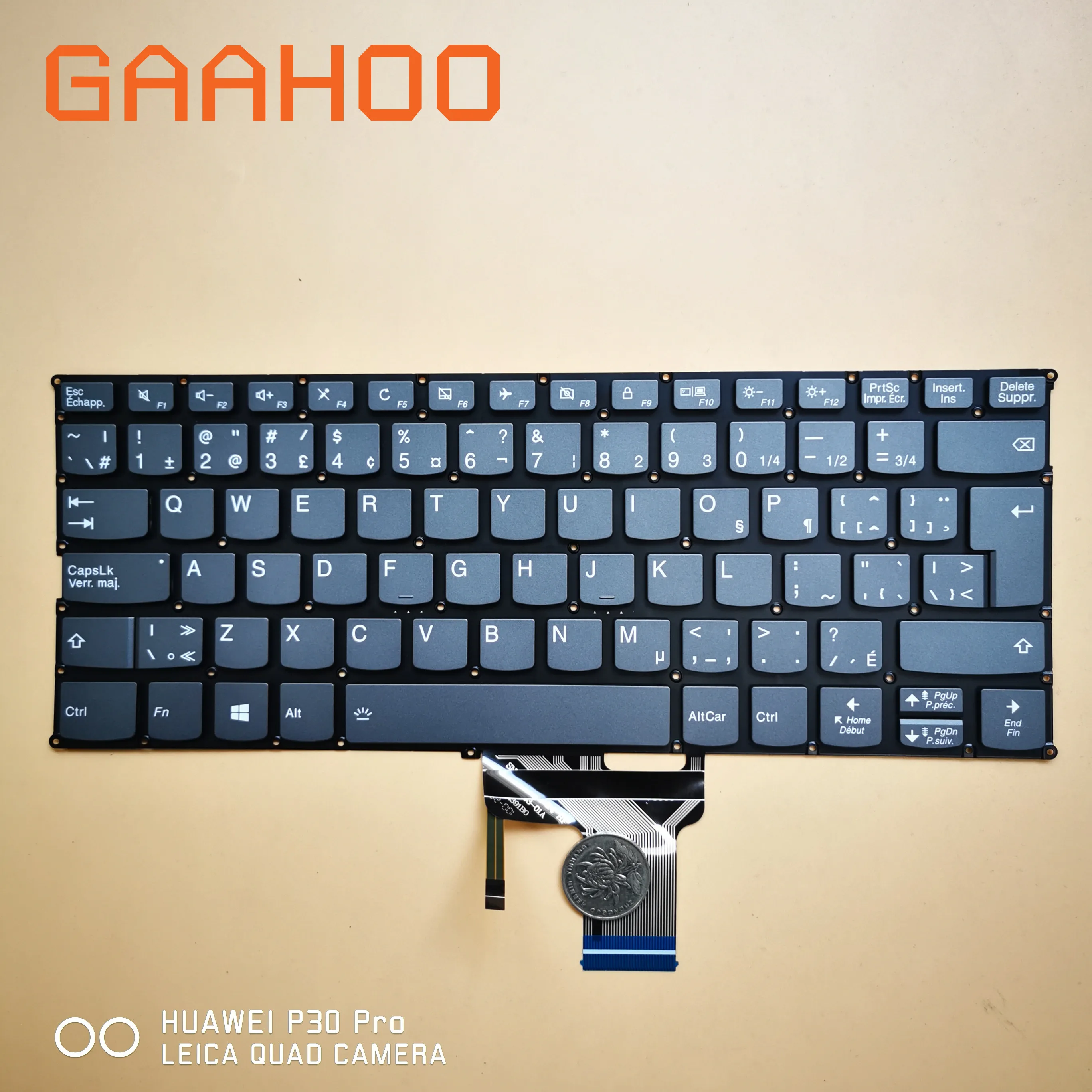 CF E Подсветка клавиатура для lenovo YOGA320 13 YOGA720 YOGA730 Клавиатура ноутбука серого
