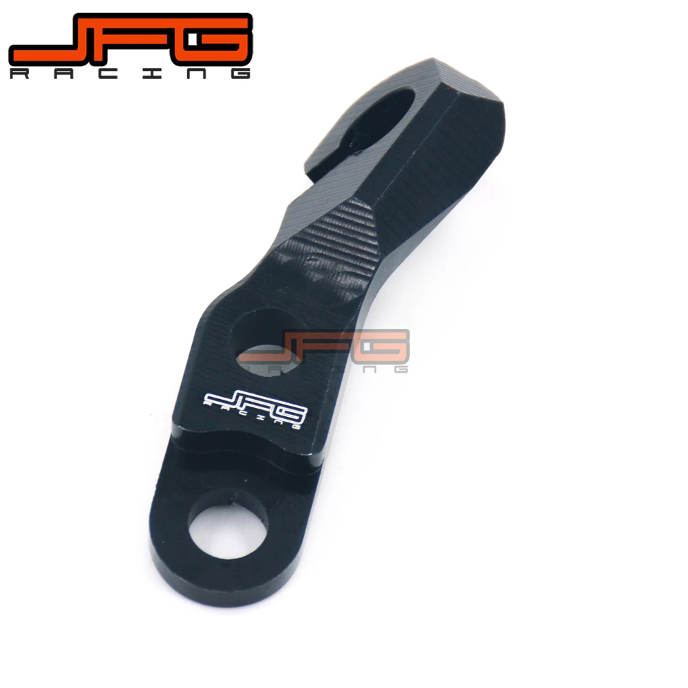 Мотоциклетный ЧПУ черный кабель сцепления двигателя зажим Кронштейн для YAMAHA YZF450