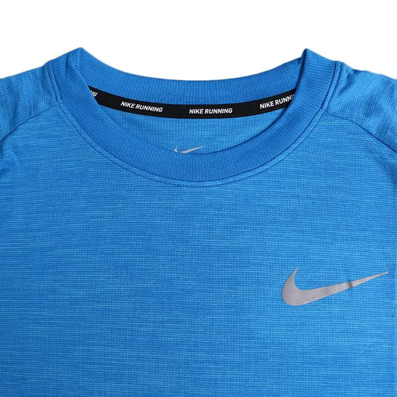 Оригинальное новое поступление 2018 NIKE сухой медалистский Топ SS Мужские футболки с
