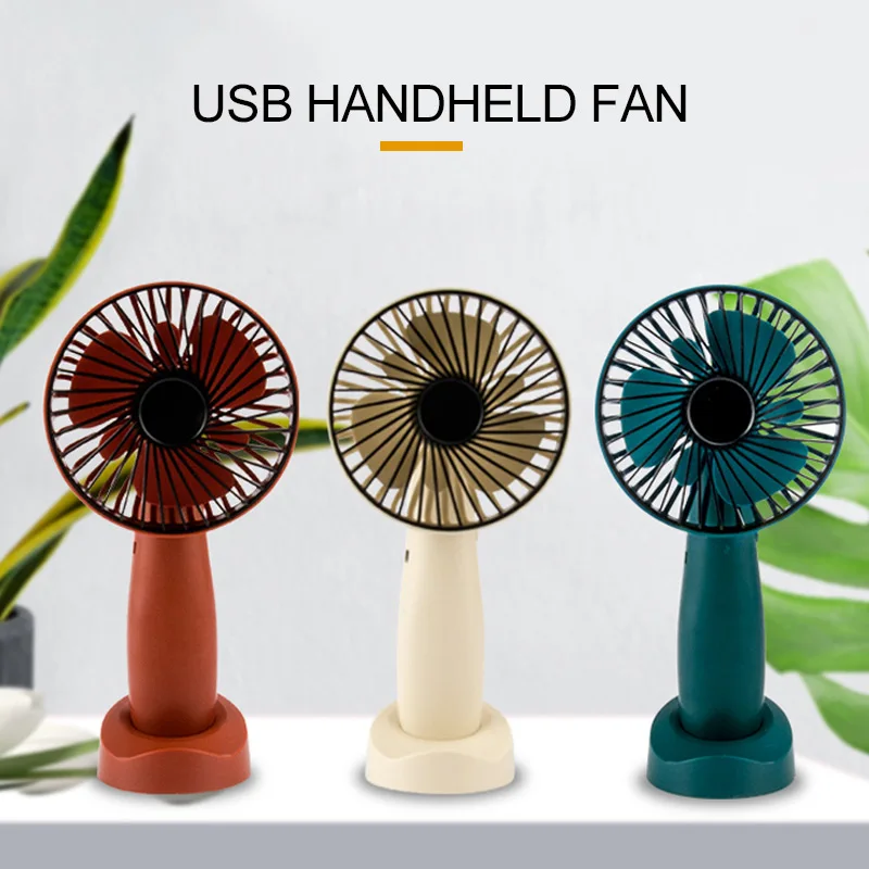 2019 капля с основанием пластиковый Электрический вентилятор портативный милый