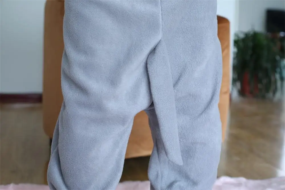 Kigurumi/Зимний комбинезон для мальчиков и девочек на Хеллоуин с изображением