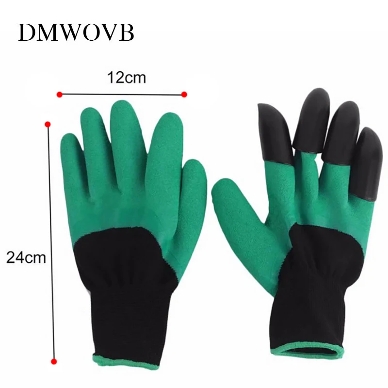 DMWOVB новые садовые перчатки 8 abs Пластиковые Когти для садовых раскопок посадка