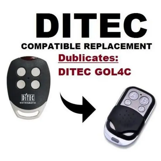 Ditec gol4c замена универсальный пульт дистанционного управления Передатчик клон