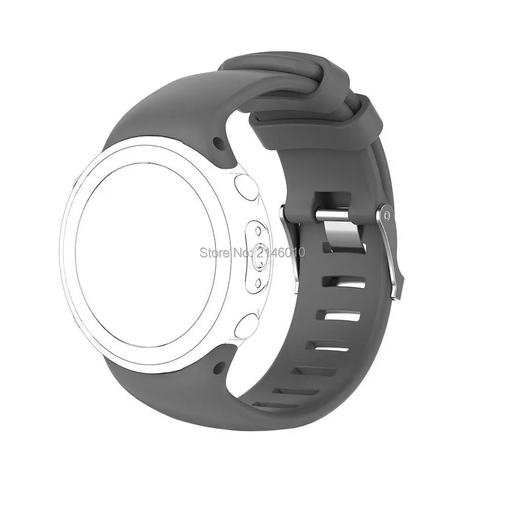 Регулируемая Замена из силикагеля, мягкий ремешок для Suunto D4/D4i Novo Watch