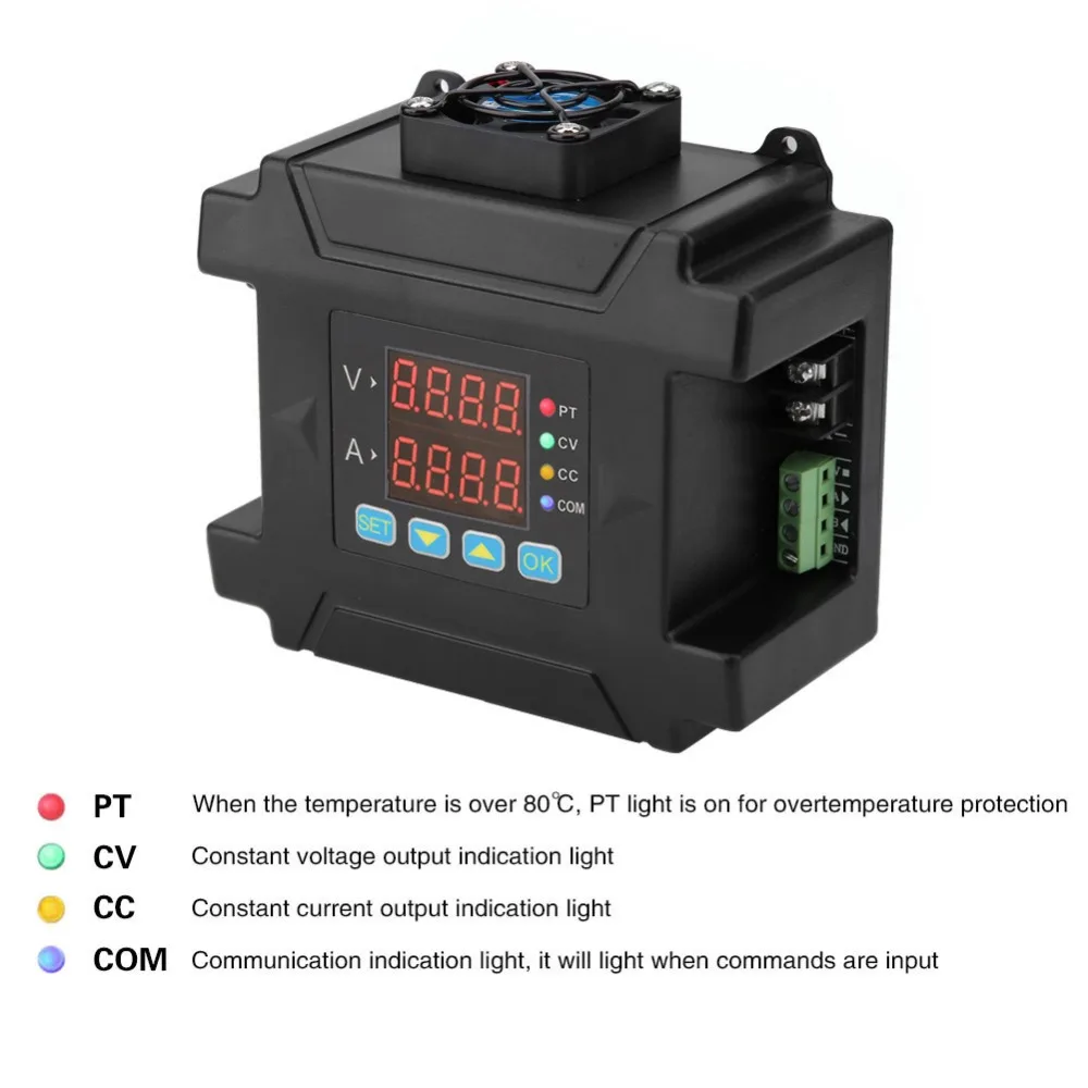 DPM-8605-485 программируемый преобразователь Цифровой DC понижающий инвертор для источника питания 60 V 5A С 485 связью