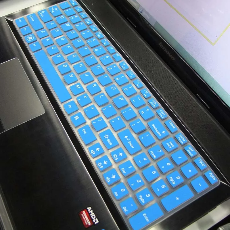 15 6 дюймовый новый силиконовый чехол для клавиатуры Lenovo Y50 70 Z500 B590 G510 G580 Y510P G50 Y570 Z580