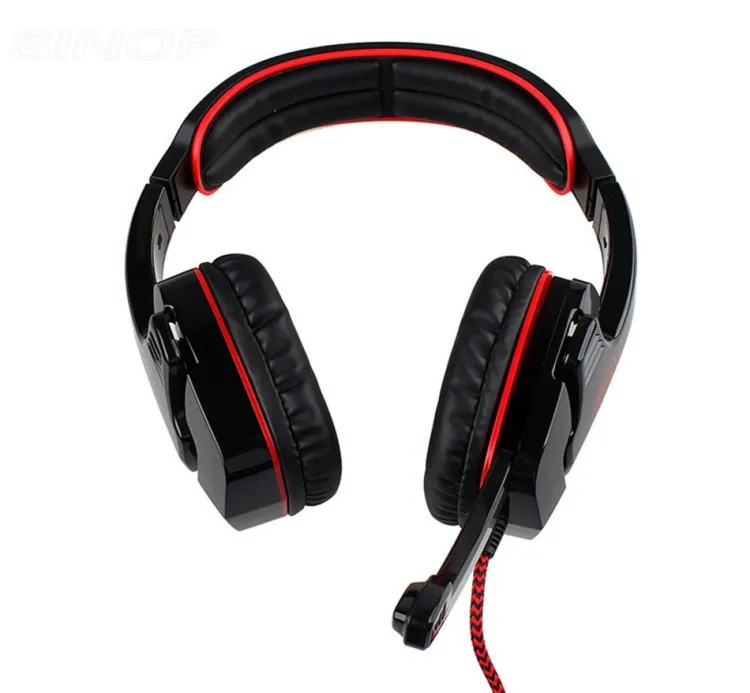 SADES SA-901, игровые наушники, USB разъем, 7,1, объемные, стерео, глубокий бас, игровая гарнитура, наушники с микрофоном для ПК, компьютера, геймера