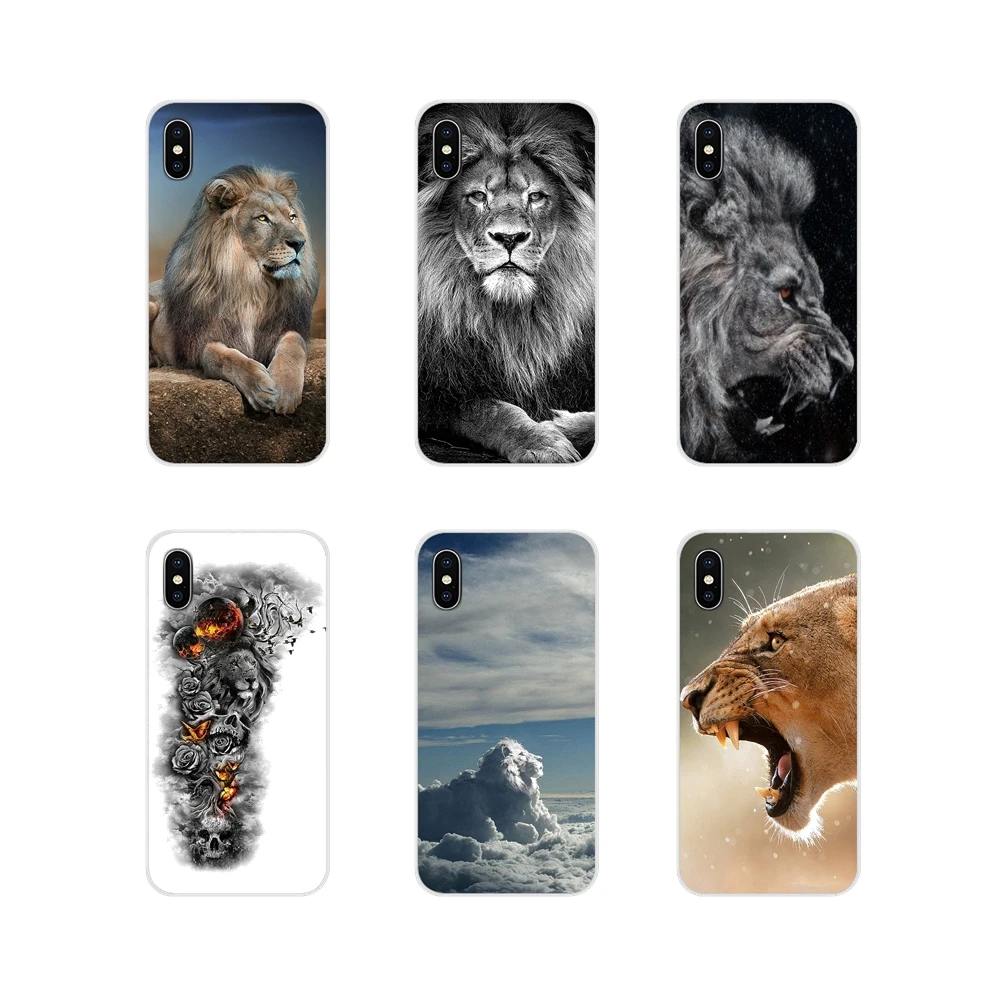 Аксессуары Чехлы для телефона Cool King Lion рисунок искусство Xiaomi Redmi 4A S2 Note 3 3S 4 4X 5 Plus 6 7