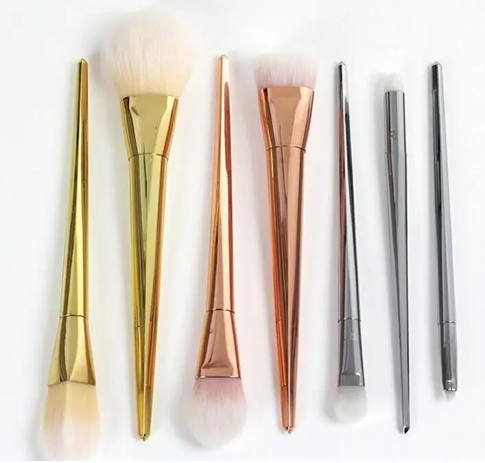 Makeup Cosmetic Brushes Set 7pcs/set Powder Foundation Eyeshadow Lip Brush Tool | Красота и здоровье
