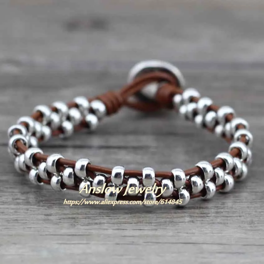 Новое поступление изделий Anslow безопасные бусины из цинкового сплава женские и