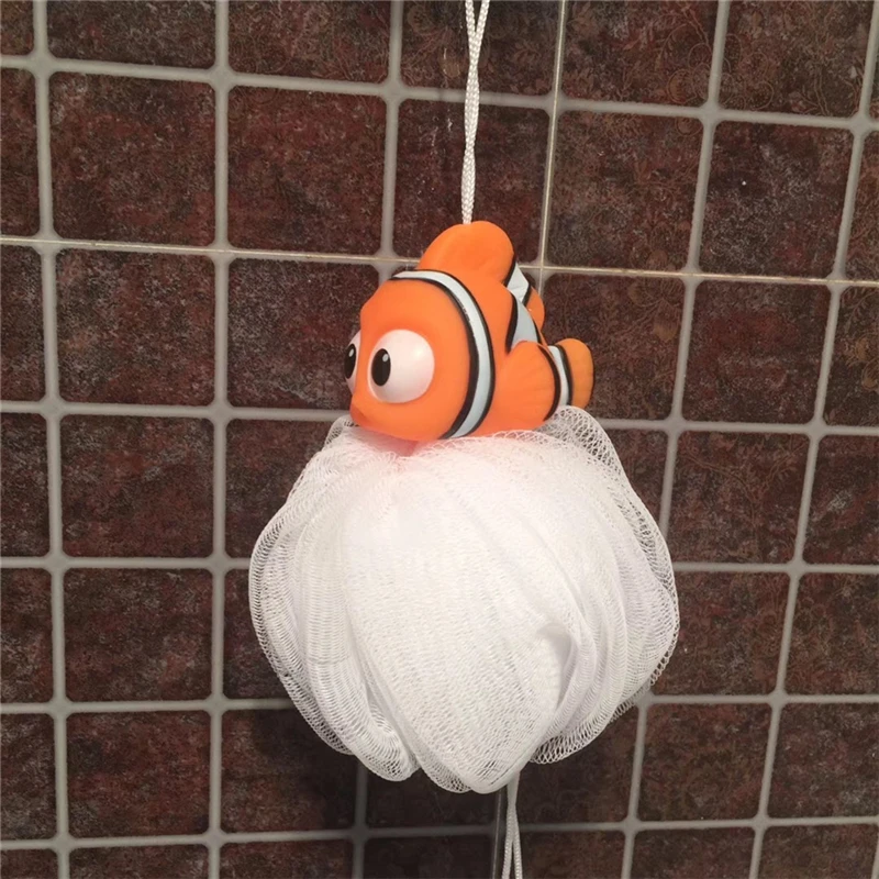 Детские игрушки для ванной мяч животные сетчатые мочалки губки Аксессуары