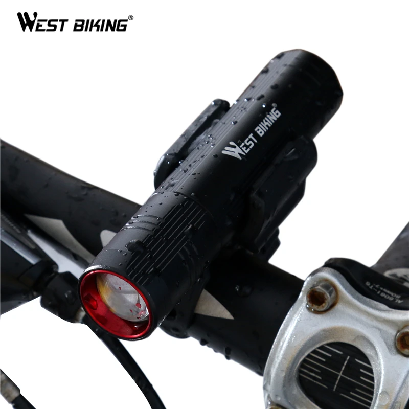 WEST BIKING велосипедный светильник водонепроницаемый светодиодный MTB Передний