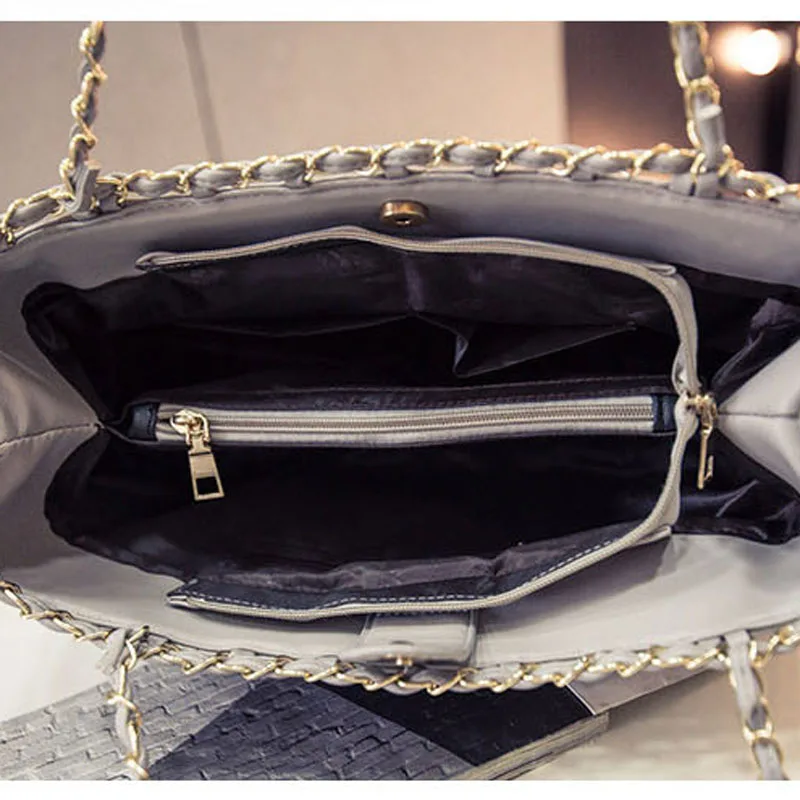 Винтажные сумки из нубука с ручками сверху клетчатые Большие женские