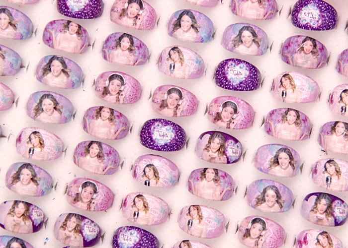 Qinz ювелирные изделия оптом 1 шт. Красивая красавица виетта круглые кольца для