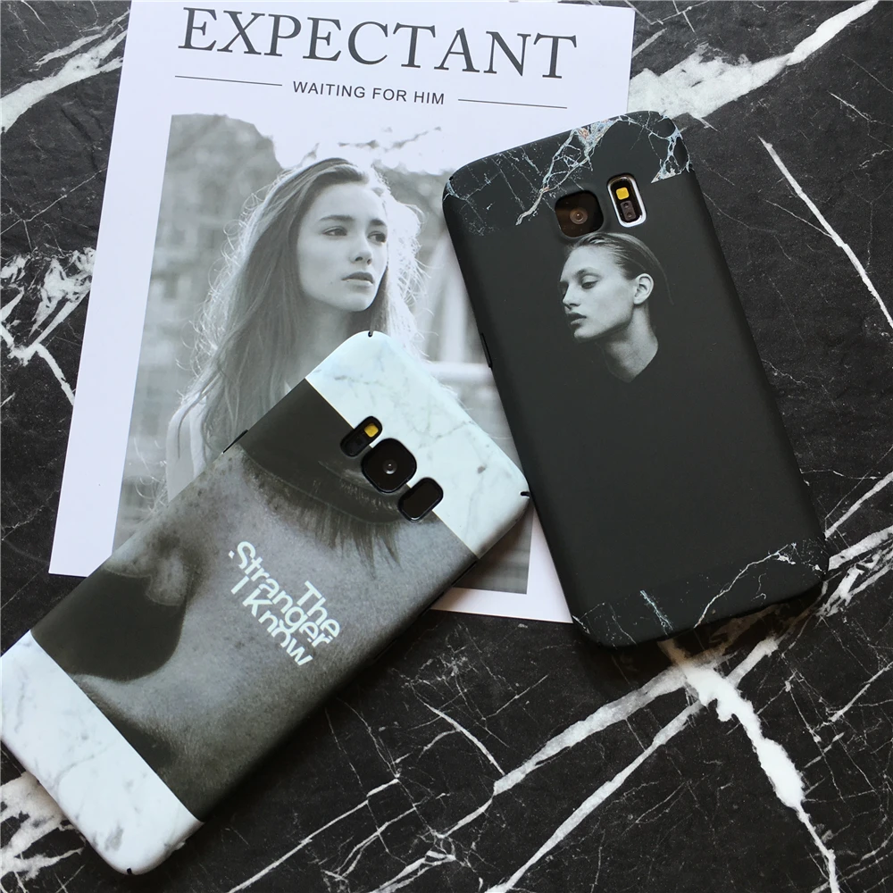 Роскошные ретро розы телефон чехол для samsung Galaxy S7 S8 S9 плюс край Mountain Мрамор