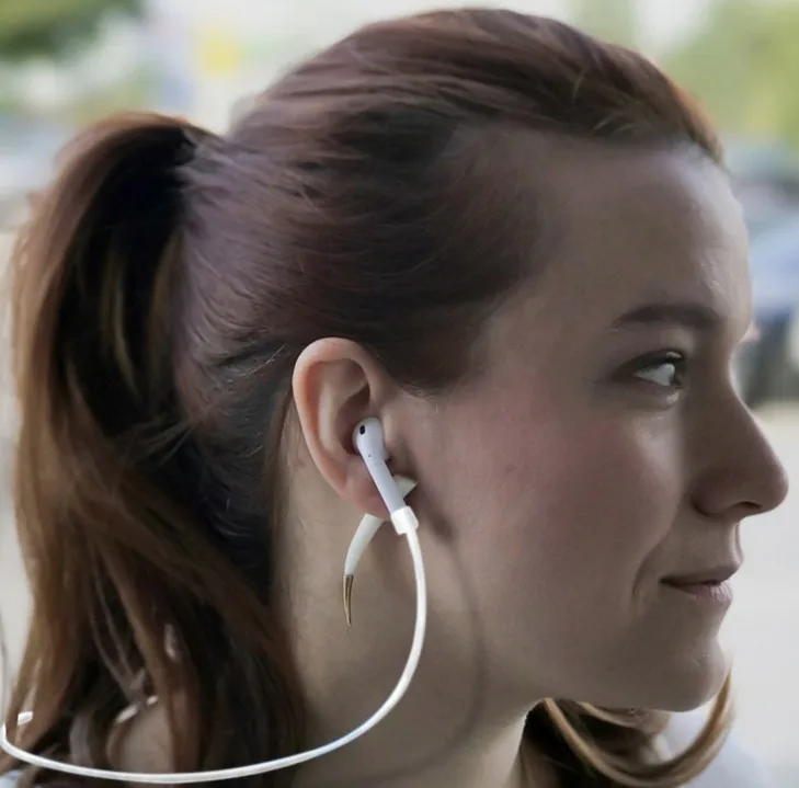 KEITHNICO 2 шт. Силиконовое AirPods ремешок заизолируйте провода Кабельный