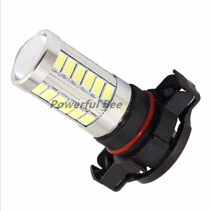 2 x H16/5202 33SMD 15 Вт автомобисветодиодный светодиодные противотуманные фары желтая