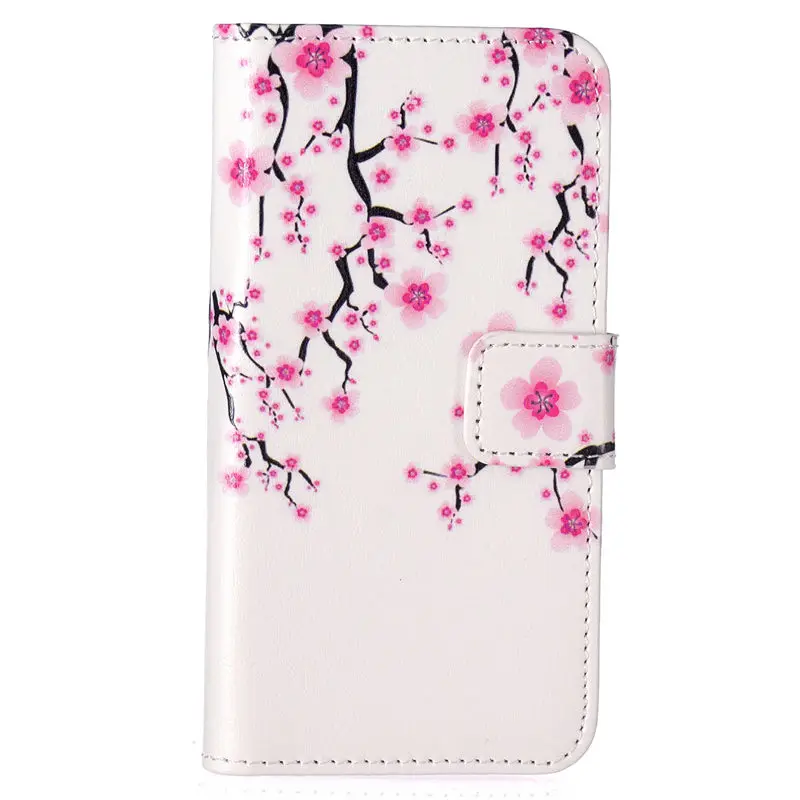 Кожаный чехол для телефона, женский кошелек, сумка для apple iPhone 5, 5S, SE, 6, 6s Plus, слот для карт, чехол-книжка, Магнитный Флип, Fundas, Бабочка, D10Z - Цвет: Plum