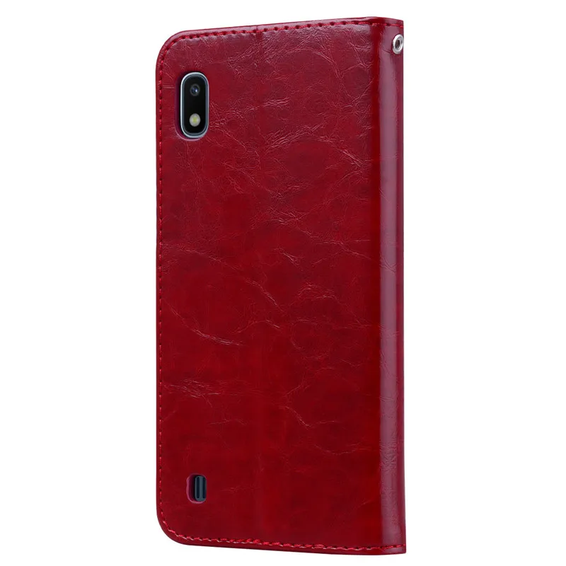 Роскошный кожаный флип-чехол для samsung Galaxy A10, чехол, мягкий силиконовый кошелек, подставка, флип-чехол для телефона, чехол для samsung A10, чехол