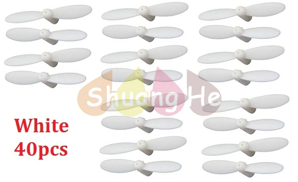 40pcs blade cheerson cx-10 cx10 rc quadcopter spare parts blades propeller Free Shipping | Игрушки и хобби